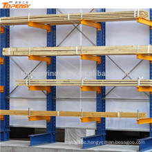 warehouse cantilever single rack for storage pipe